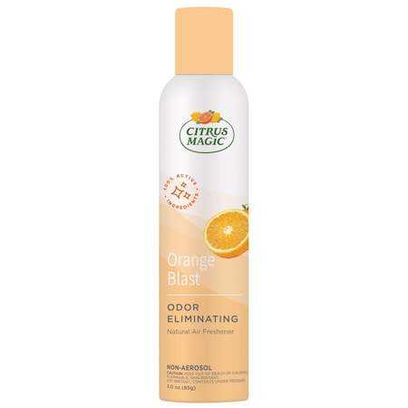 Fresh Orange Scent Air Freshener Spray 3 Oz Aerosol